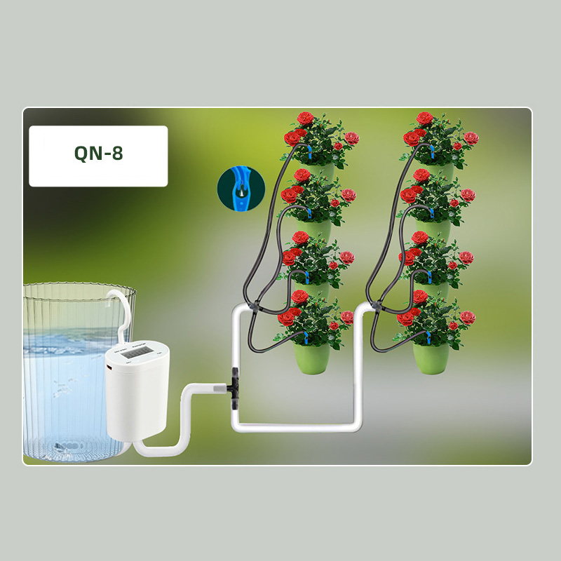 Household small timed automatic watering machine balcony potted plant watering machine irrigation garden green plant intelligent watering machine