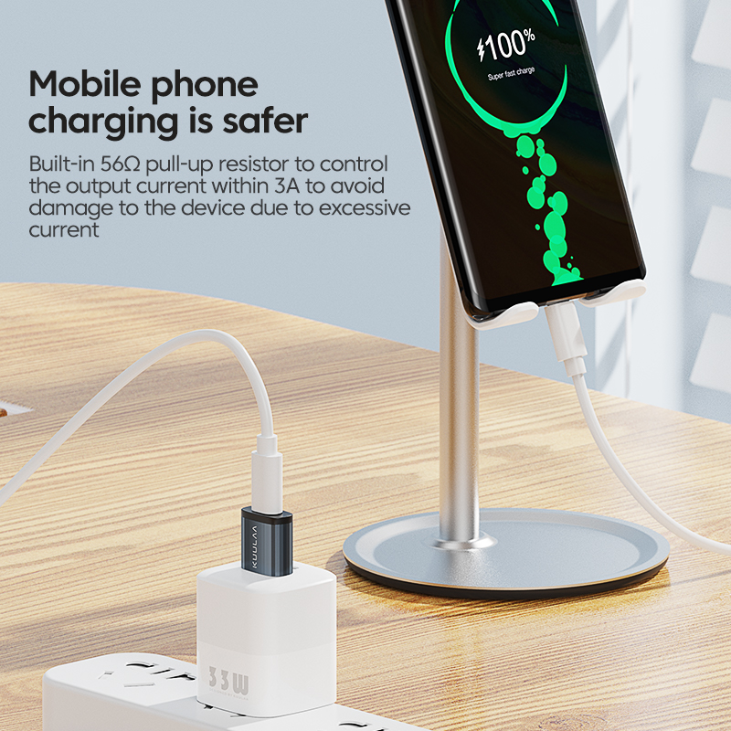 KUULAA USB to USB Type C OTG Adapter Micro to Type C OTG Adapter USB OTG Connector Micro USB asd