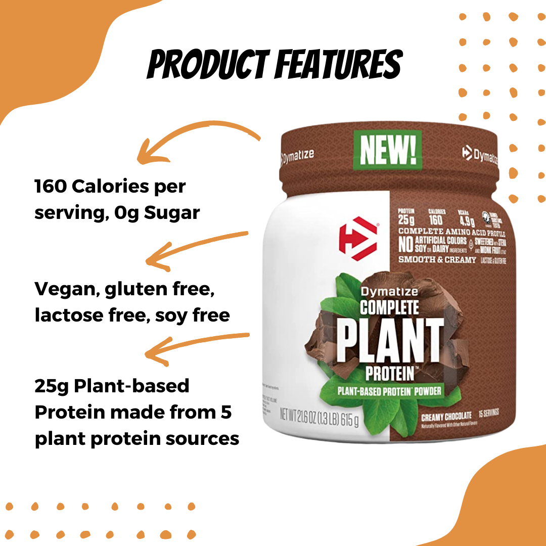 Dymatize Complete Plant Protein, 15 servings | Lazada Singapore