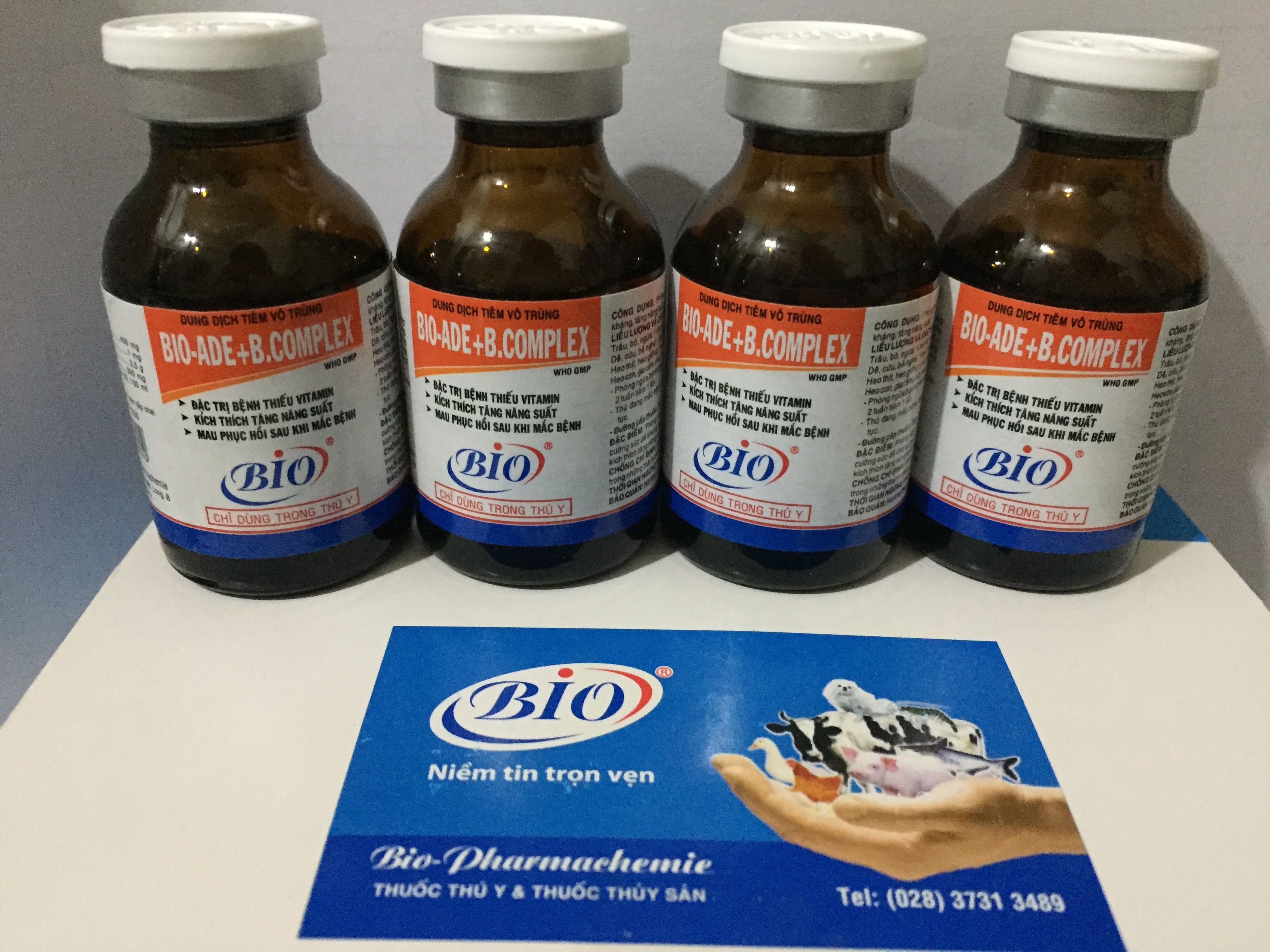 [HCM]Bio-ADE.BComplex chai 20ml. Bổ sung Vitamin cho thú