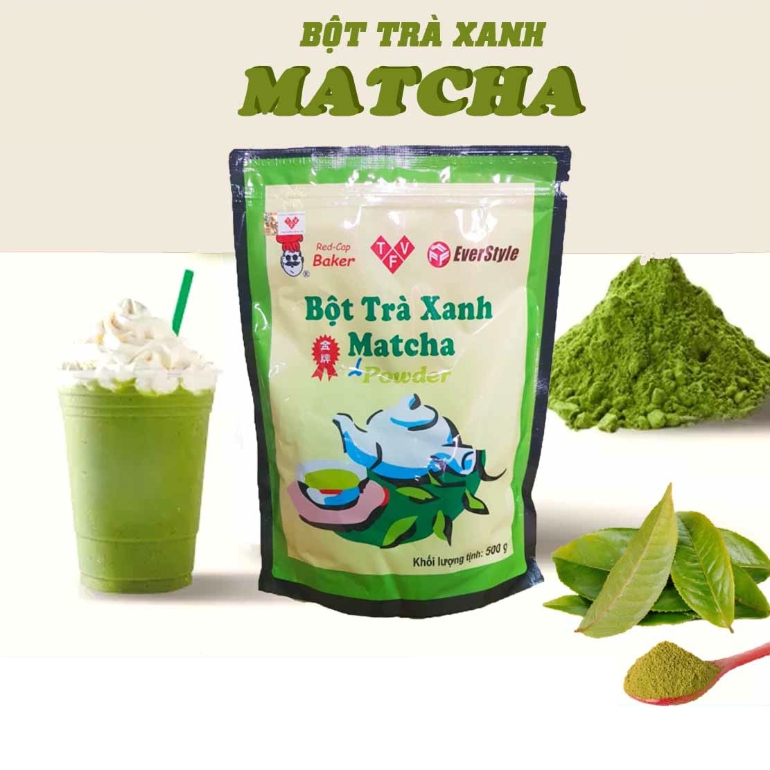 MATCHA TRÀ XANH – 500G