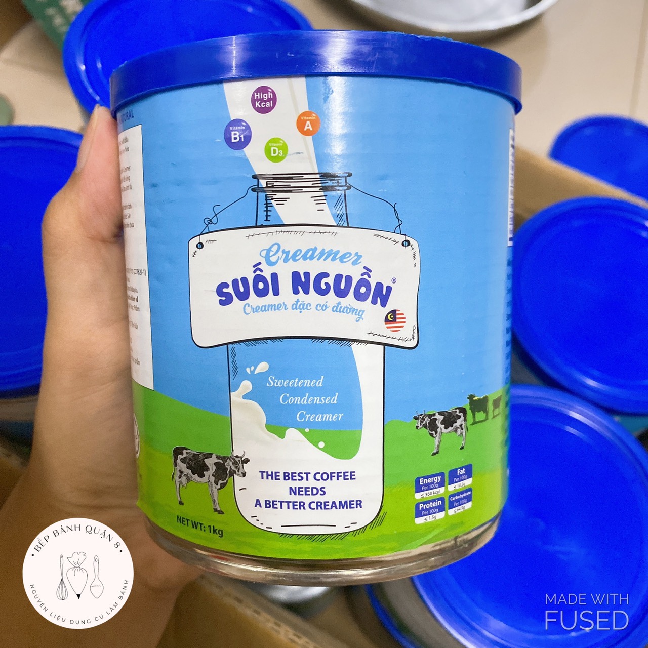[Freeship + Quà Tặng 10k ] Sữa đặc có đường So Natural Malaysia lon 1kg