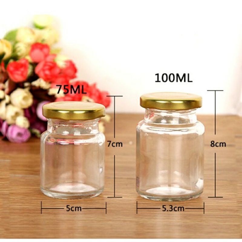 Hũ thủy tinh chưng yến 75ml
