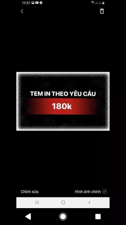 Tem rời đặt in theo yêu cầu, tem xe đặt in theo yêu cầu