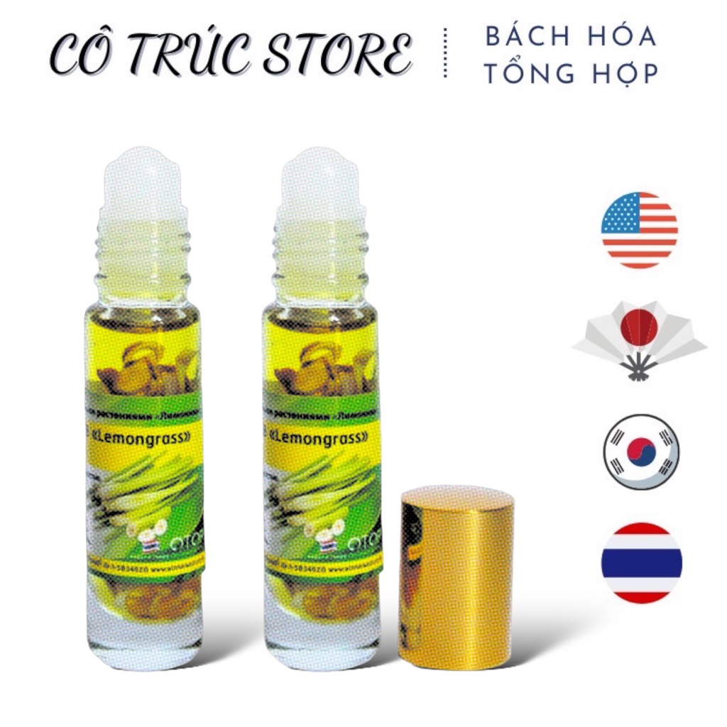 Dầu bi lăn hương sả chính hãng Thái Lan 8ml
