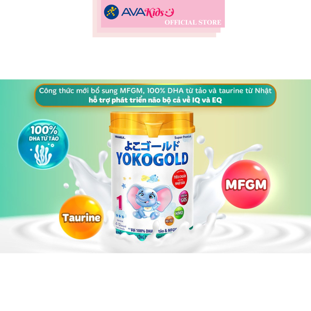 Sữa bột Vinamilk YokoGold số 1 850g (0 - 12 tháng)