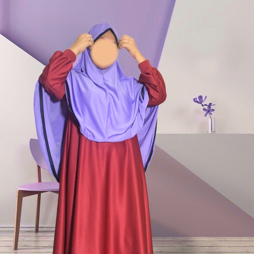 2023 Rheema Bias Combi Hijab Sukob Salimot Muslim Wear Kumbong Tirong Tandong Lazada PH