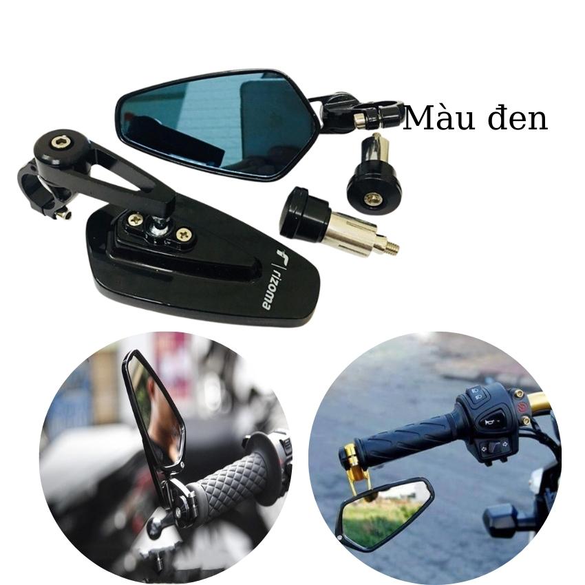 (Giá 1 đôi) Gương gù gắn tay lái nhiều màu lựa chọn, gương xe máy gắn gù tay lái siêu đẹp