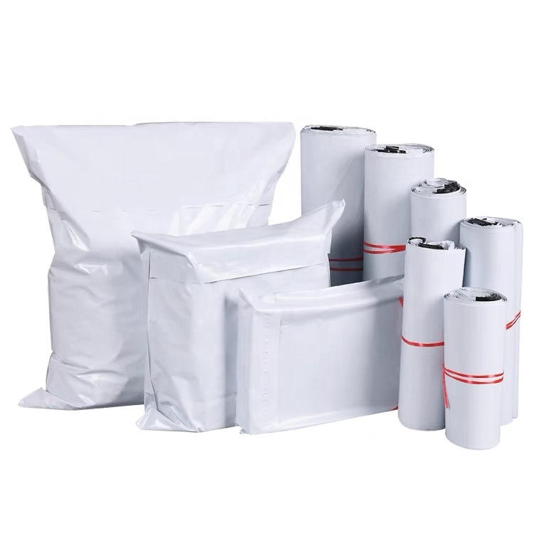 WHITE Shipping Bag Poly Mailer Flyers Upto 500 Bags [23cm x 35.5cm+4cm - MEDIUM] Courier Bags With Self-Seal Adhesive Strip Storage Daraz Bags Plastic Poly Envelope Mailer Bag Postal Safe Mailing Bags - 10 Bags, 25 Bags, 100 Bags, 500 Bags Available. 