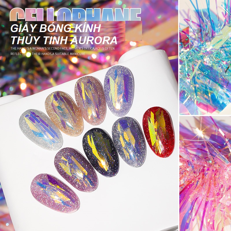Dây Dán Bóng Kính Thủy Tinh Cực Quang AURORA