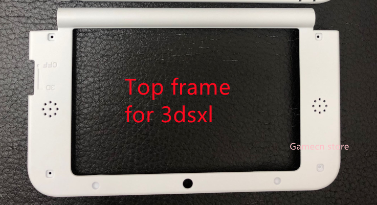 【Be worth】 Replacement Housing Middle or Top upper plastic Frame For 3DS XL for 3dsxl case white/black.