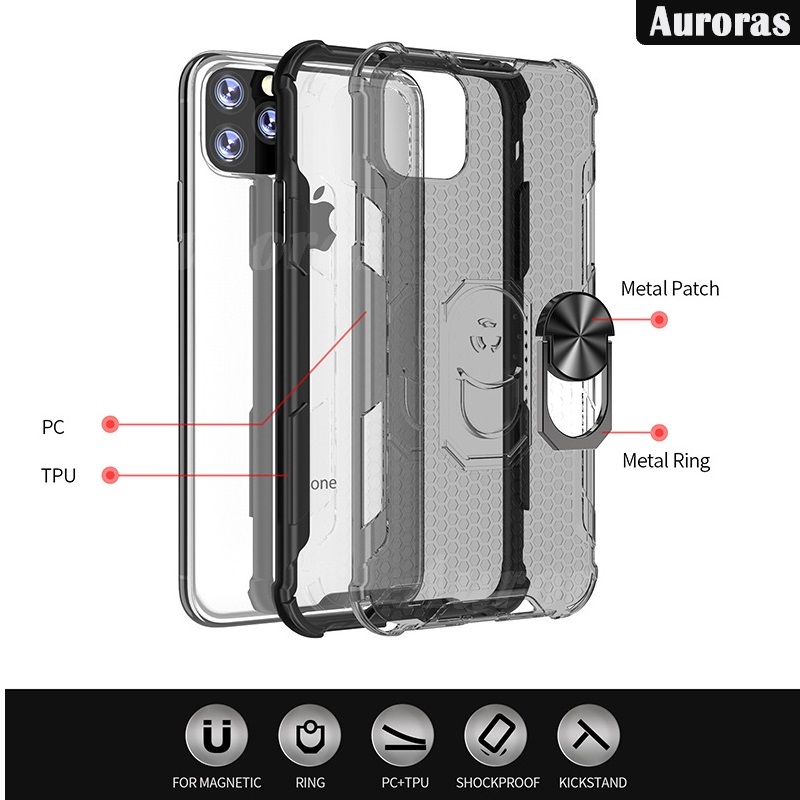 For%20Realme%20C65%20Phone%20case%20Transparent%20Honeycomb%20Invisible%20Bracket%20Car%20Armor%20Cases%20Casing%20For%20Realme%20C65S%20Cover%20casing%20HP%20-%20Image%204
