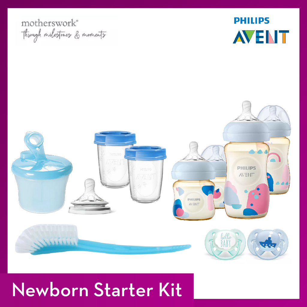 NEW] Philips Newborn PPSU Bottle Starter Set - 0M+ | milk for baby / feeding / baby milk bottle / ppsu milk / baby milk bottle set / newborn gift set | Lazada Singapore