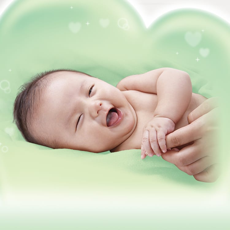 (Mẫu mới) 1 GÓI Khăn Ướt MOONY Cho Bé Nội Địa Nhật Bản 76 tờ