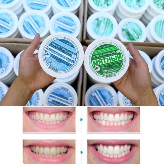 Bột trắng răng Nga ARTKOLOR 75g