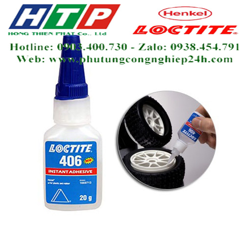 Keo dán Henkel loctite 406 - 20gr