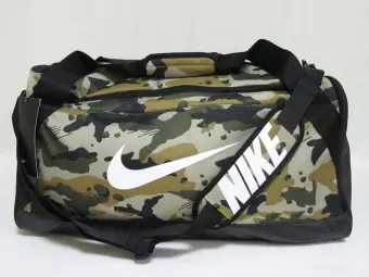 nike brasilia camo duffle bag