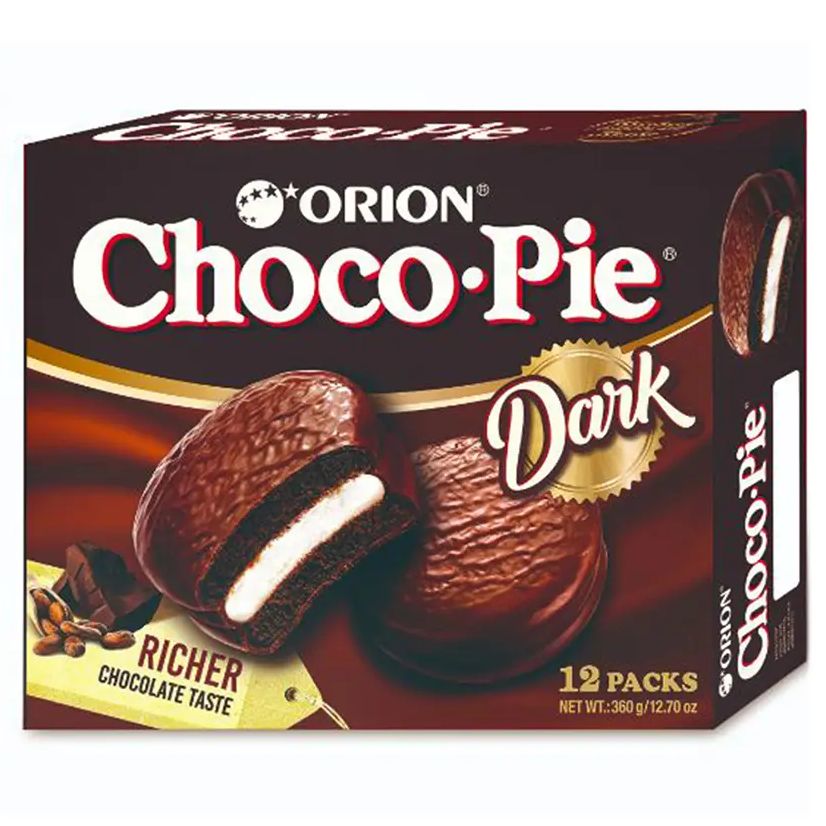Korea Choco Pie Dark 12's (360g) Lazada PH