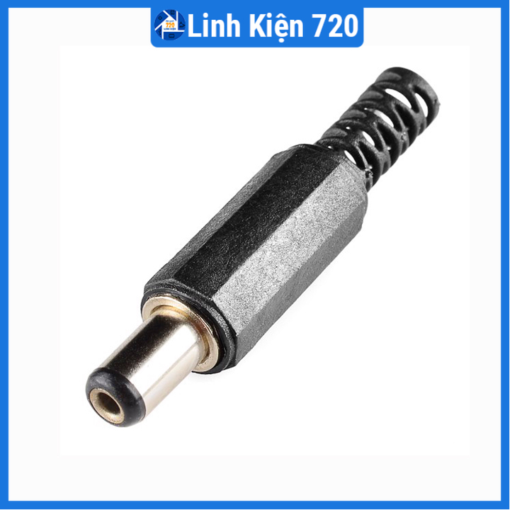 Đầu jack DC đực 5.5x2.1mm