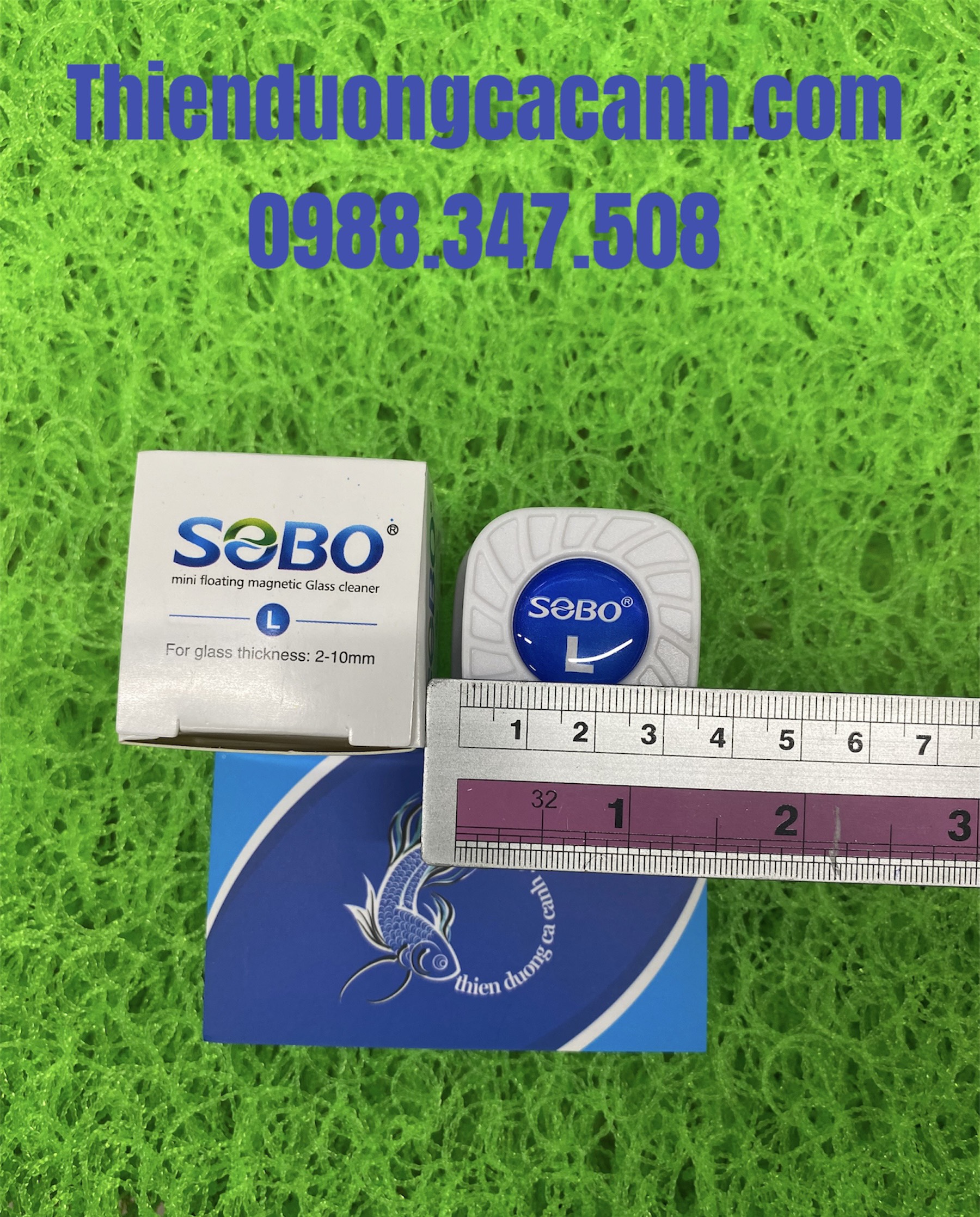 Hít Chà Hồ Nam Châm SOBO Mini Cho Hồ Cá