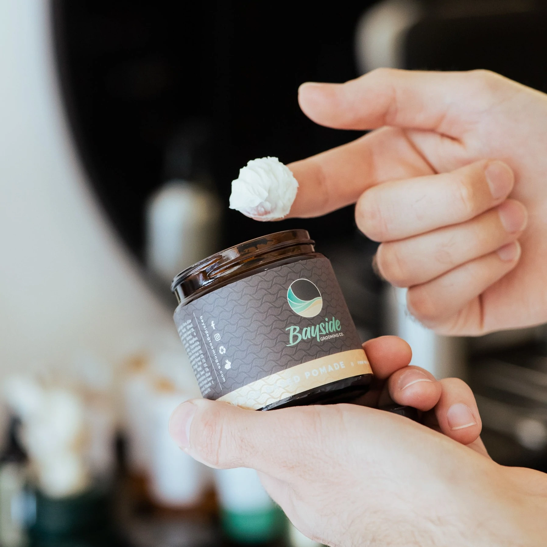Sáp vuốt tóc Bayside Grooming Water Based Pomade  | Pomade Tạo kiểu tóc