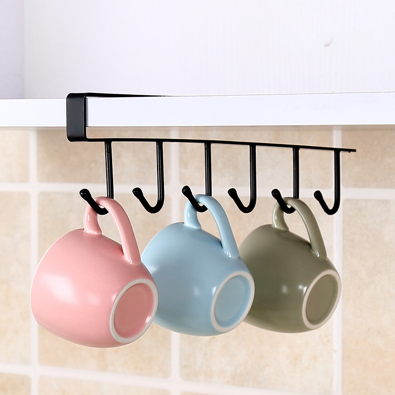 GIÁ TREO 6 MÓC KẸP TỦ TIỆN DỤNG