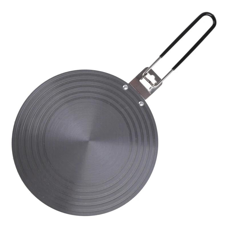 【In-Stock】 Heat Diffuser Simmer Ring Plate With Foldable Handle 24/28cm Thawing Plate Cooking Diffuser For Electric Stove