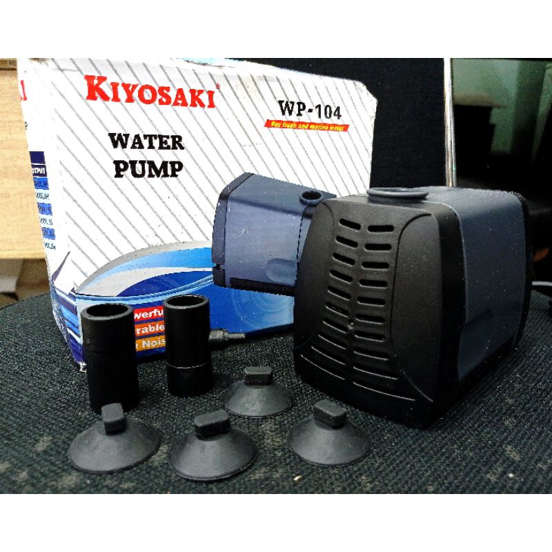 Pompa kolam hidroponik Aquarium KIYOSAKI WP 104 Submersible Pump