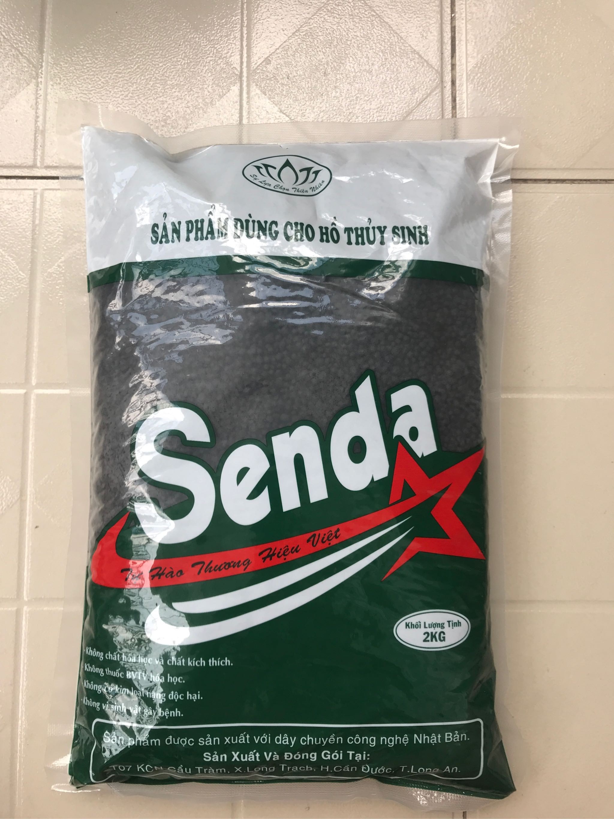 PHÂN NỀN SENDA CHO HỒ THỦY SINH - BAO 2KG