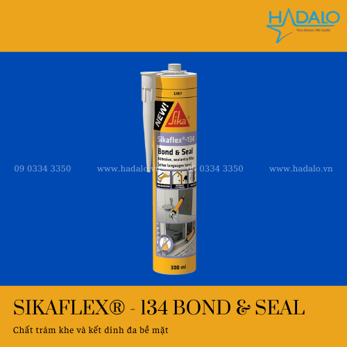 Sikaflex 134 Bond & Seal - Chất trám khe kết dính đàn hồi đa công dụng thumbnail