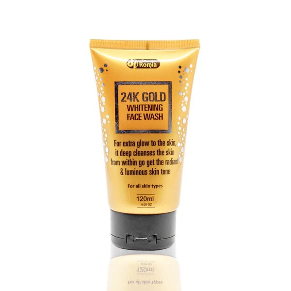 Dr Romia 24K Gold Whitening Face Wash 120ml. 