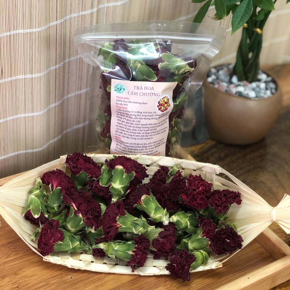 [HCM]Trà Hoa Cẩm Chướng 50G