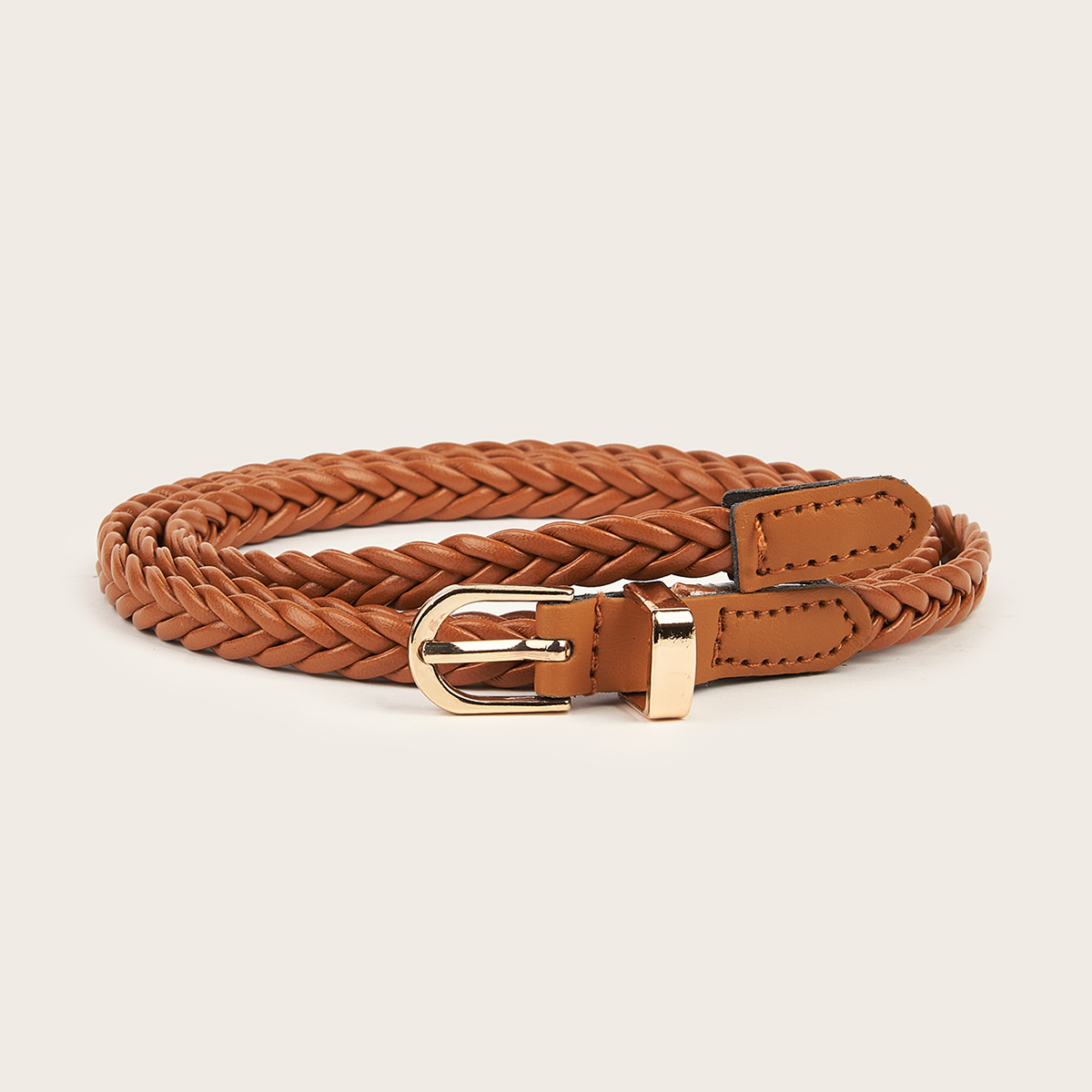 【Hot New Release】 Hand- wax rope buckle belt.