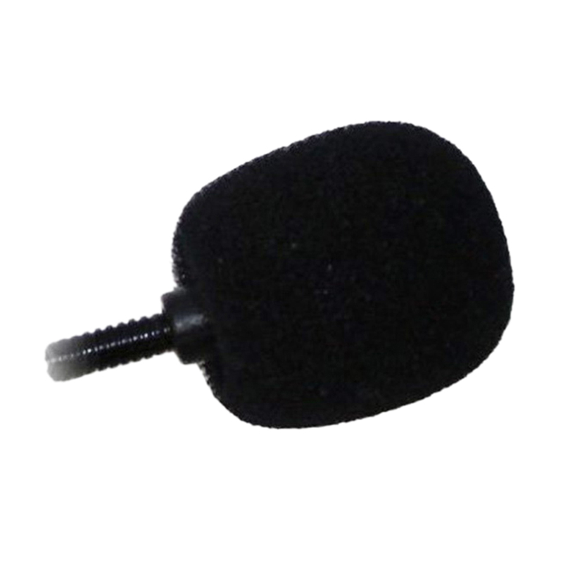 Maoyuanxing 2 cái Vỏ bảo vệ xốp mic Micro phòng thu màu đen 75x60mm