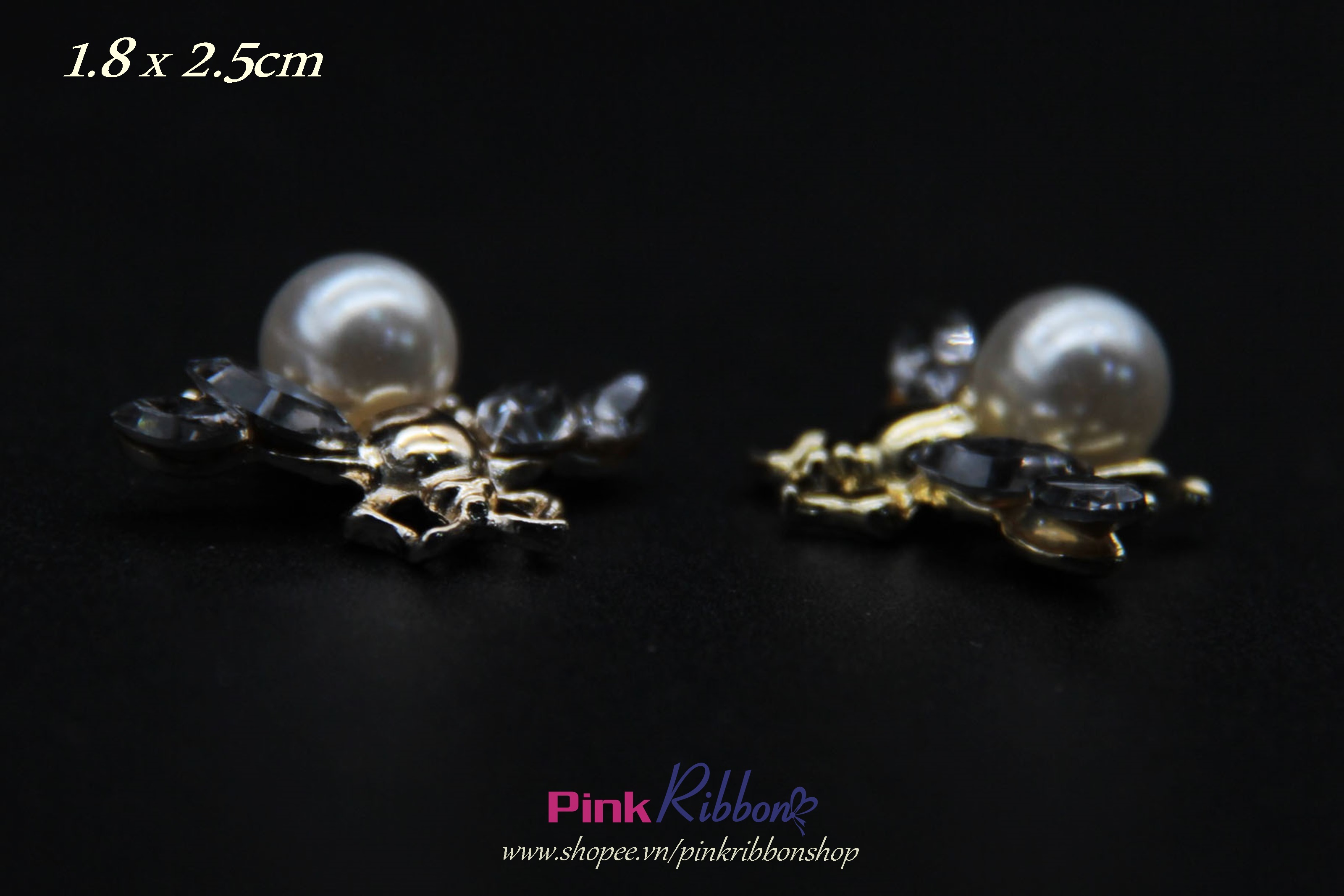 Charm bọ rùa đá ghi/xanh