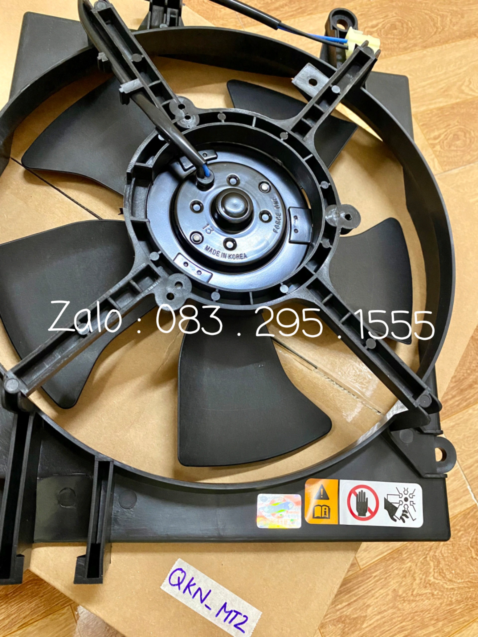 quạt két nước Matiz 1 , Matiz 2 (đời 99 - 08 / HQ )