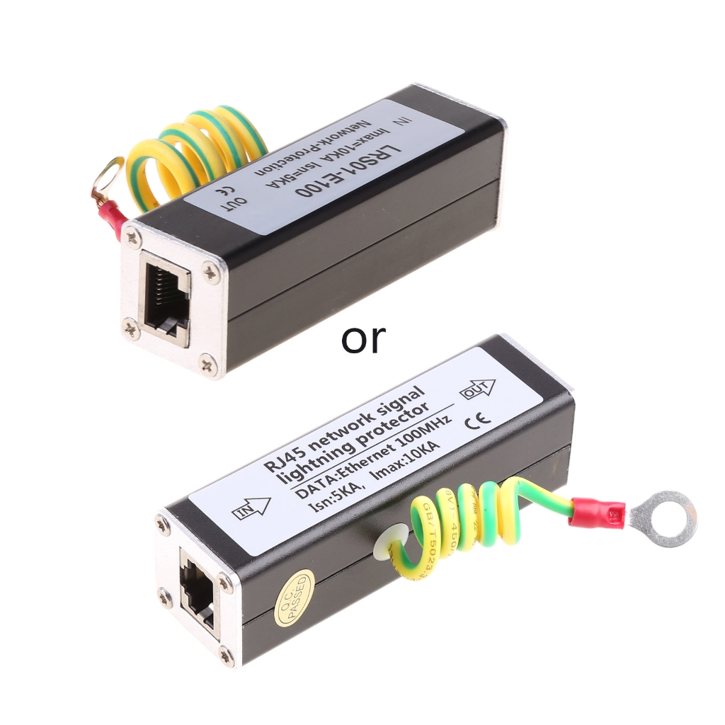 Network RJ45 monitoring equipment camera for lightning protector surge protector