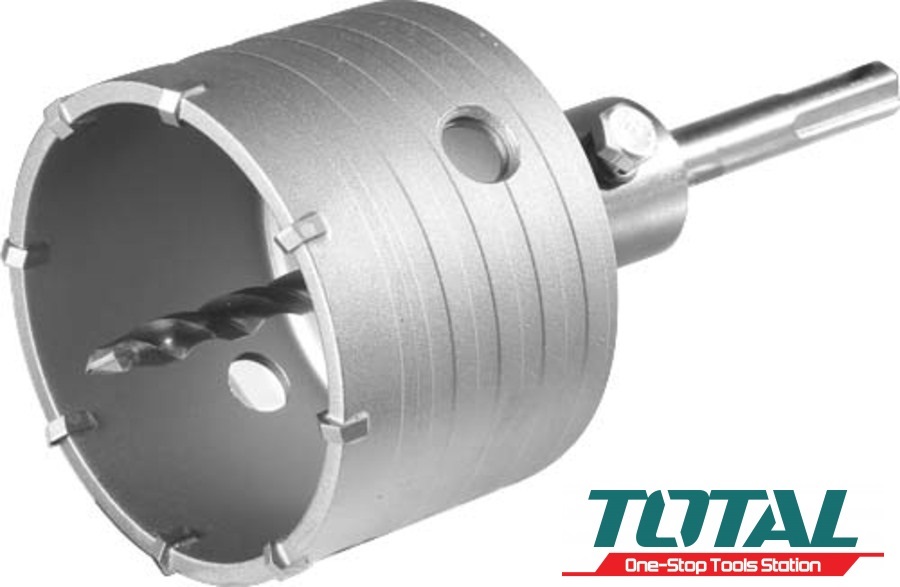 Mũi khoan lỗ khoét lỗ tường bê tông 80mm INGCO HCB0801