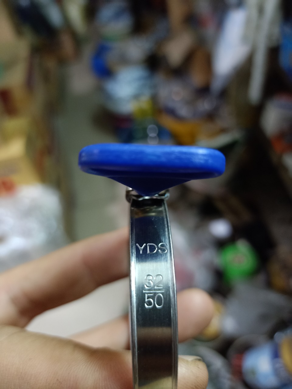 ĐAI SIẾT INOX, CỔ DÊ INOX SIZE 32 - 50 (CÓ TAY VẶN)