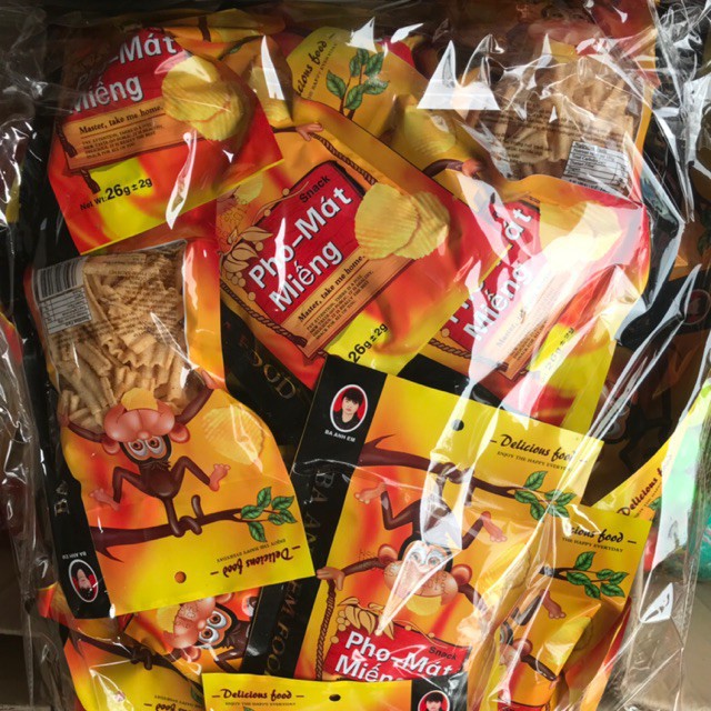 [ mẫu thử ] 5  Gói Snack Pho Mát Miếng Ngon Giá Rẻ