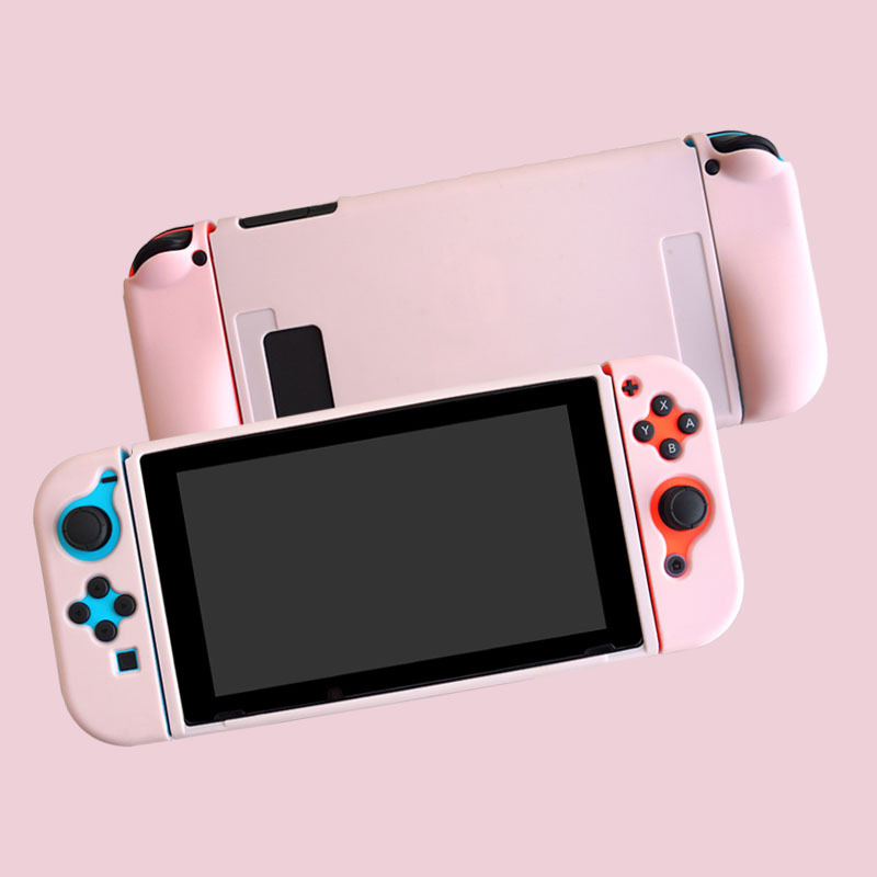 DISOUR Ốp Bảo Vệ TPU Mềm Cho Nintendo Switch Vỏ JoyCons OLED Ốp Máy Chơi Game Tách Vỏ Toàn Bộ Phụ Kiện Switch Oled