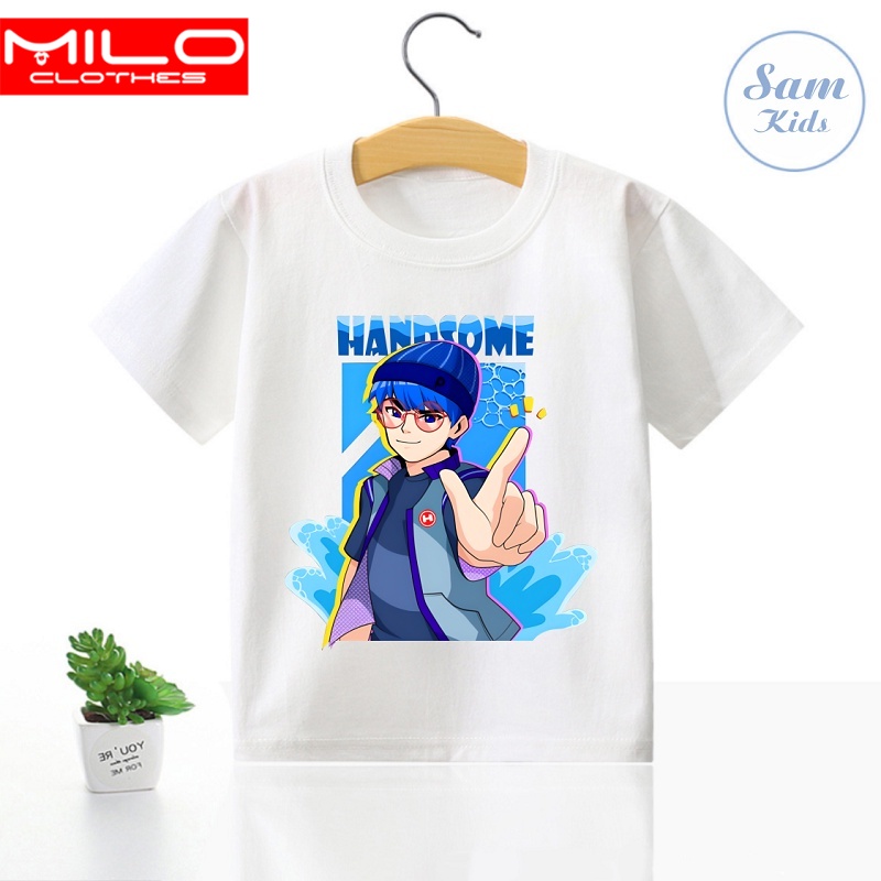 Áo thun hero team phong cận mr.vịt simmy sammy các bé cực thích