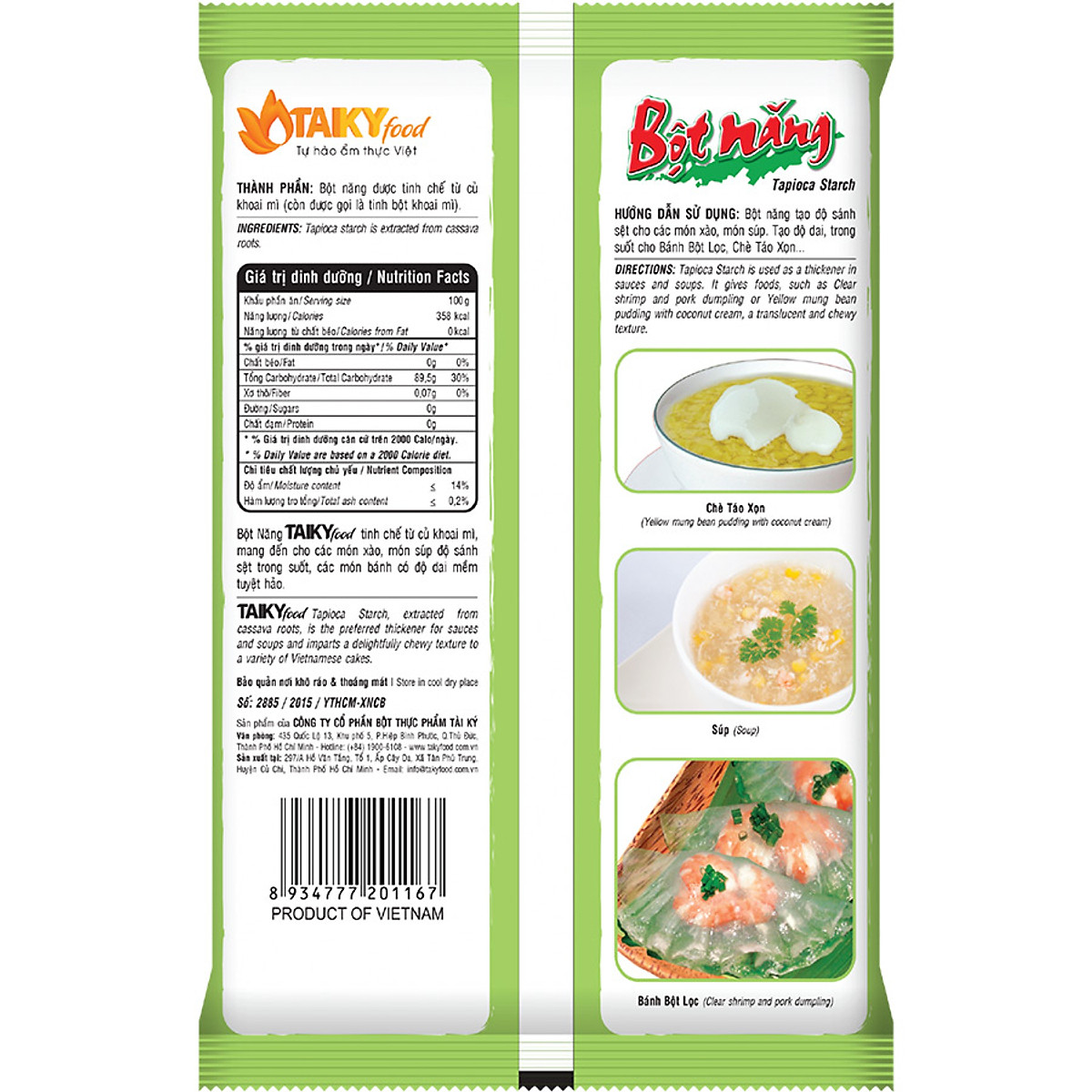 Bột năng tài ký loại 1kg