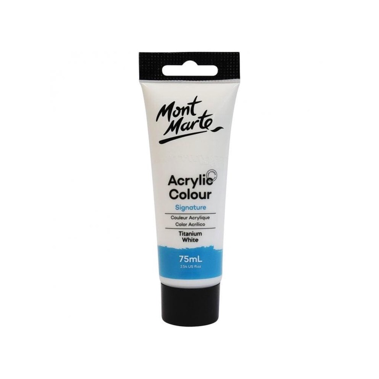 Màu vẽ Acrylic MONT MARTE Đen/Trắng