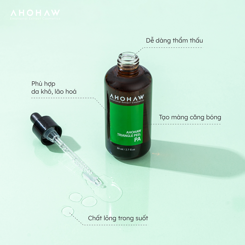 Peel Trắng da Ahohwa Triangle Peel PA (30 ml - 80 ml)