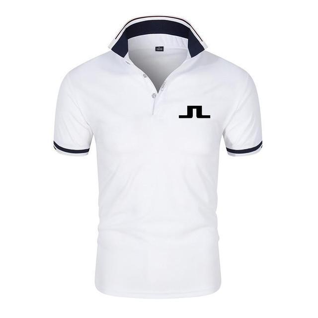 J Lindeberg Golf T-shirt Men's Golf Clothing Summer Comfortable Breathable Quick-drying Short Sleeve Tee Men Polo Luxury T-shirt