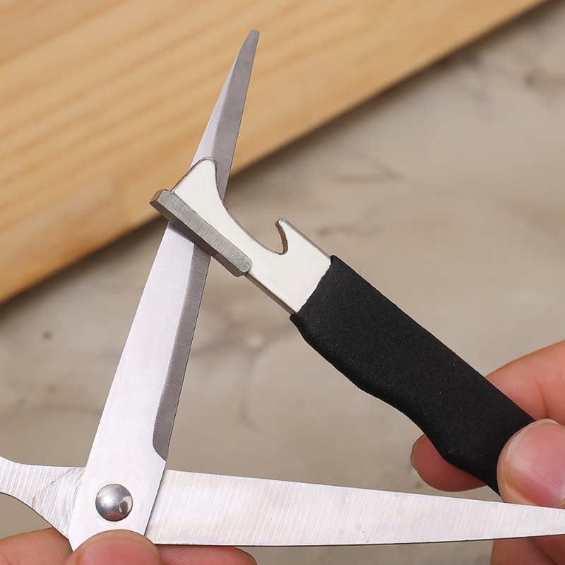 Multi-Functional Creative Handhold Knife Sharpener High Hardness Alloy Steel Cutter Sharpener with Bottle Opener