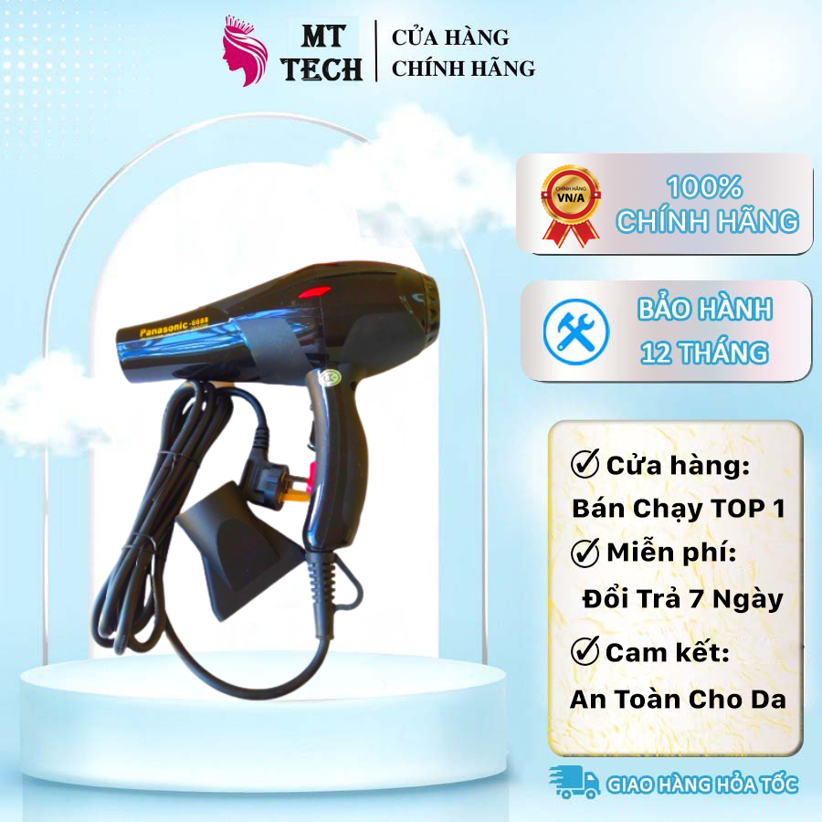 Máy sấy tóc panassonic, hàng chuẩn chính hãng. siêu khoẻ , dùng cho gia đình sanon tóc spa thẩm mỹ.