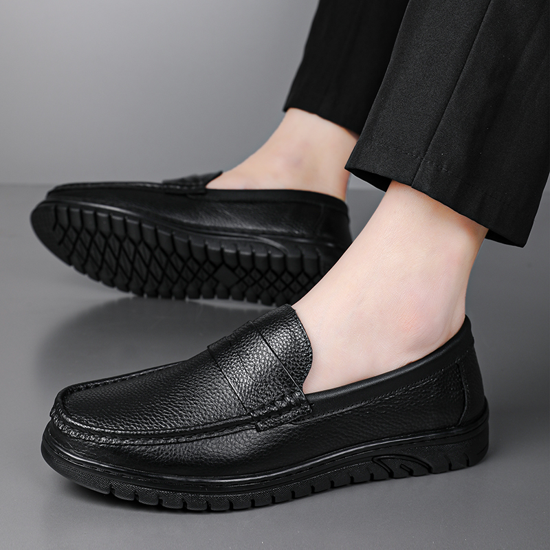 Giày Lười Da Nam Clarks - Banbury Slip On