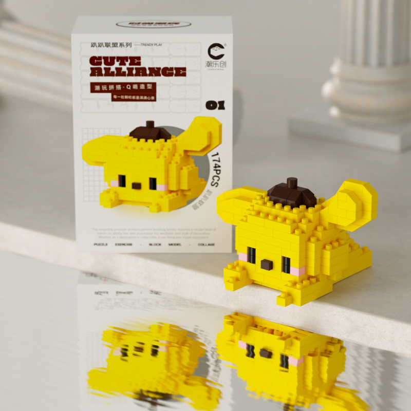 Sanrio Compatible Small Particle Building Blocks Assembled Toys